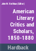 American_literary_critics_and_scholars__1850-1880