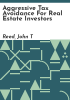 Aggressive_tax_avoidance_for_real_estate_investors